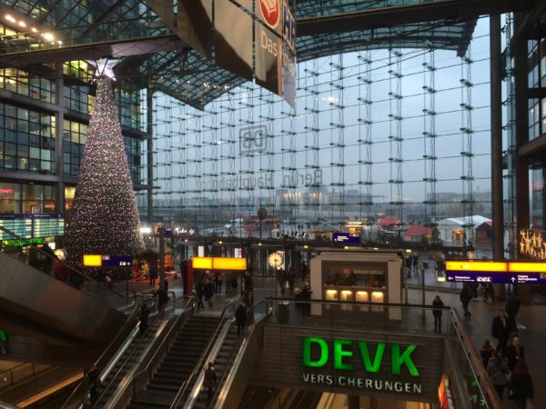 Hauptbahnhof w Berlinie